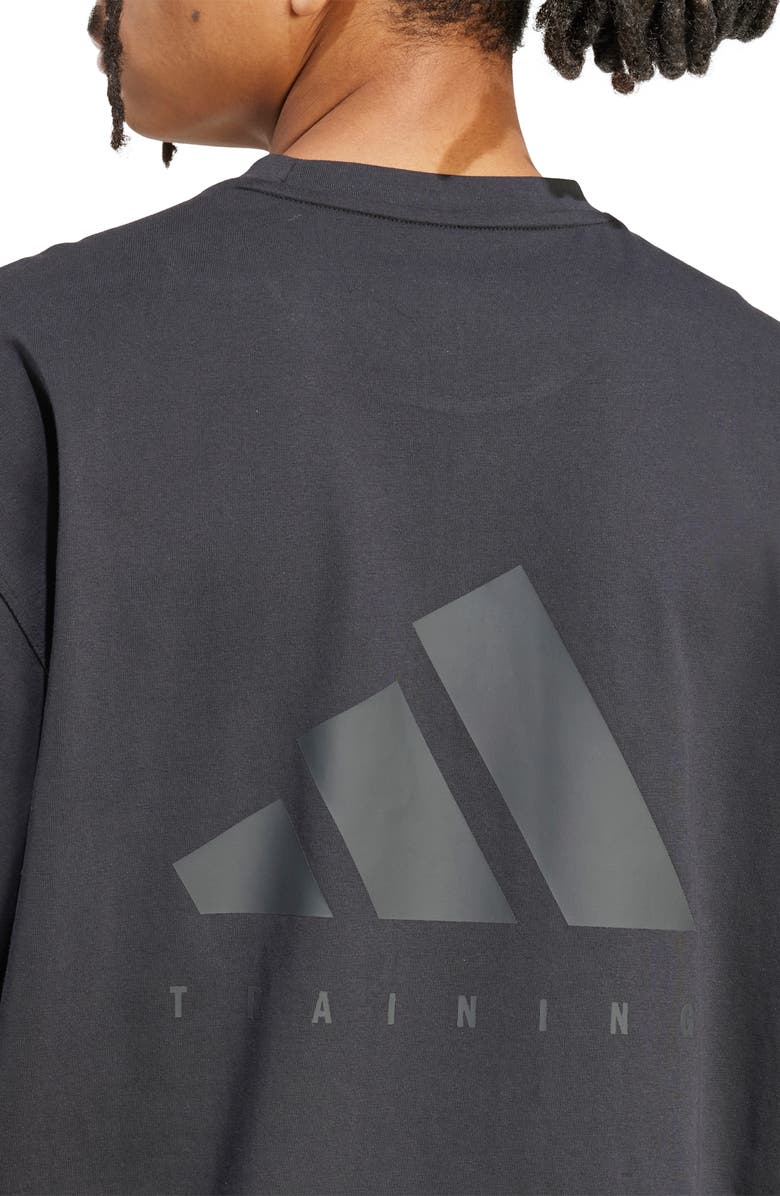 adidas Oversize T-Shirt, Alternate, color, Black