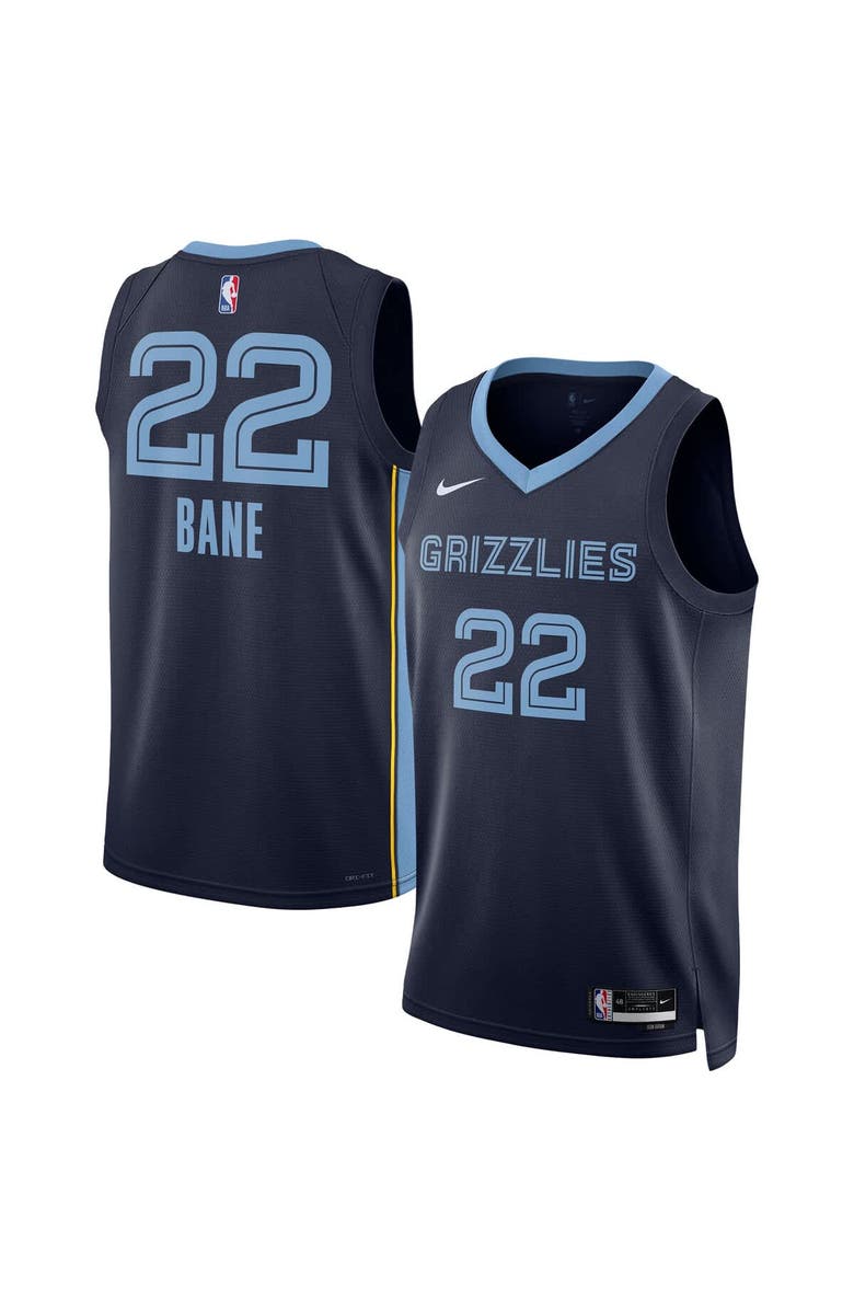 Nike Unisex Nike Desmond Bane Navy Memphis Grizzlies Swingman Player Jersey - Icon Edition, Main, color, 