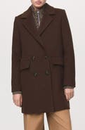 MANGO Double Breasted Coat