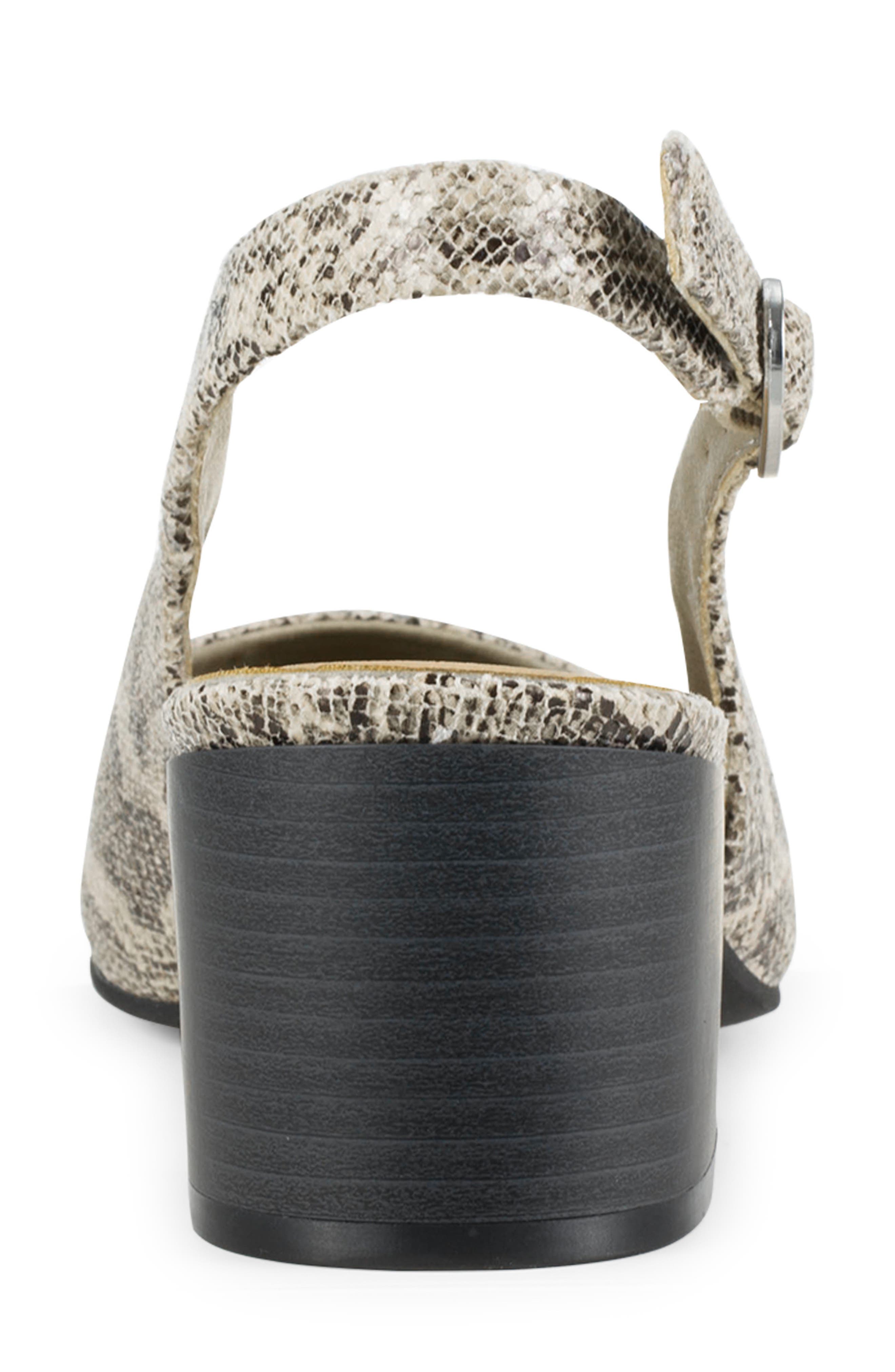 Ester Block Heel Slingback Pump, Alternate, color, TAUPE
