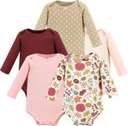 Hudson Baby Thermal Long Sleeve Bodysuits