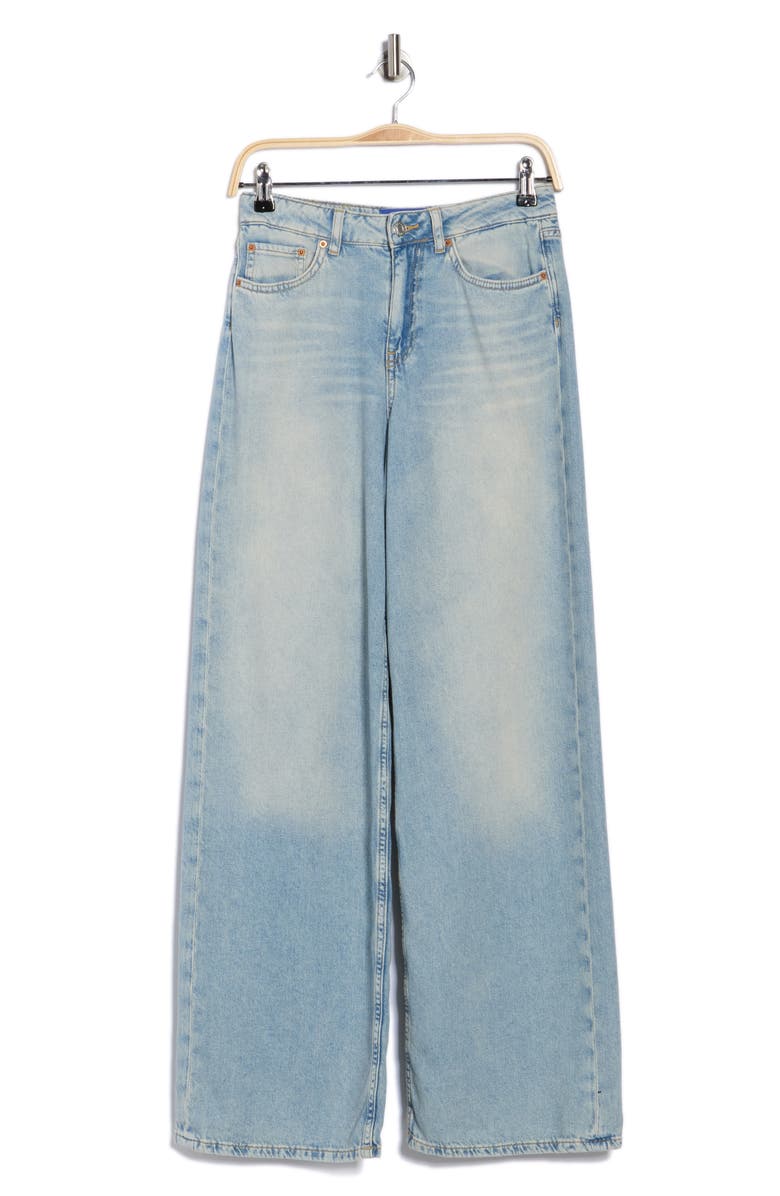 JJXX Tokyo High Waist Wide Leg Jeans, Alternate, color, Light Blue