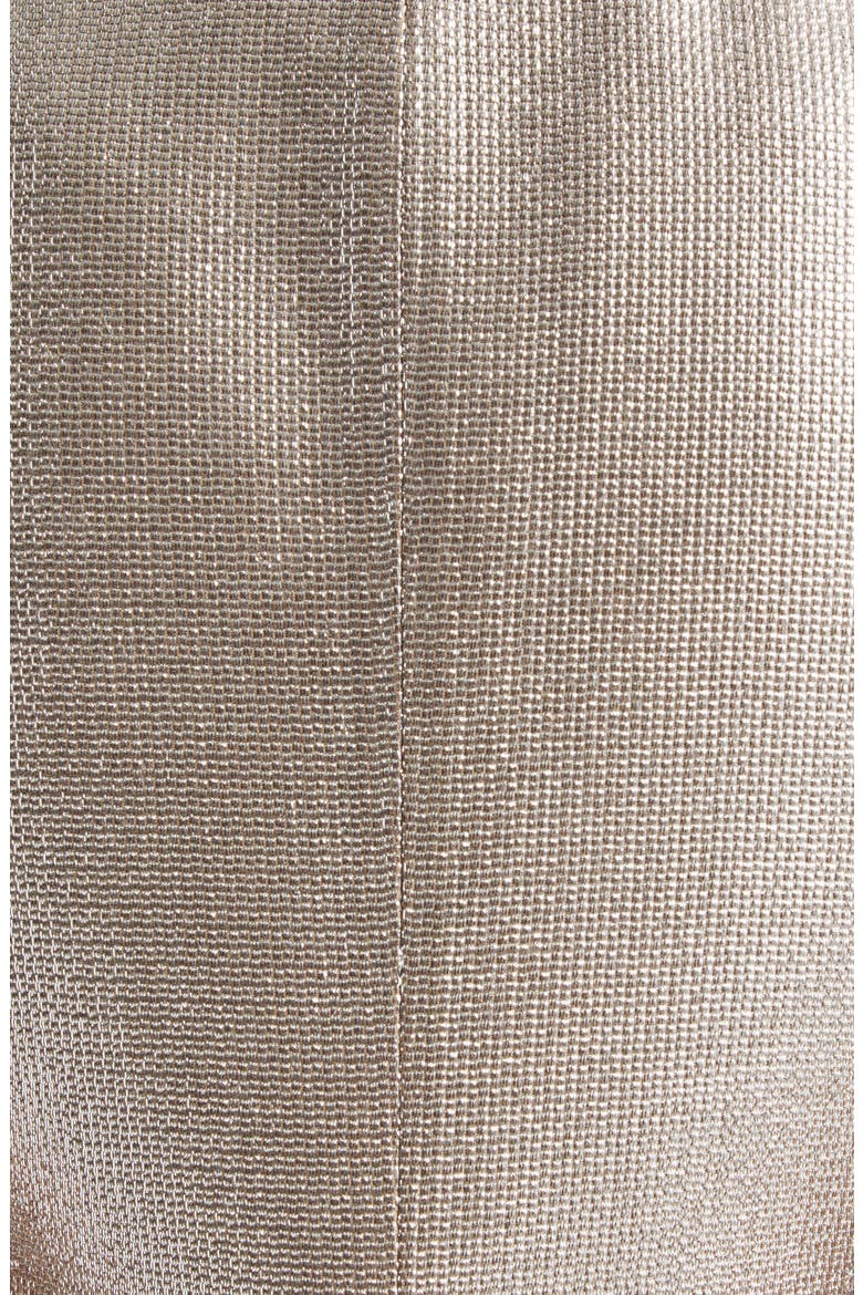 Lamé Suiting Vest, Alternate, color, ANTIQUE SILVER