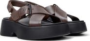 Camper Tasha X-Strap Platform Sandal