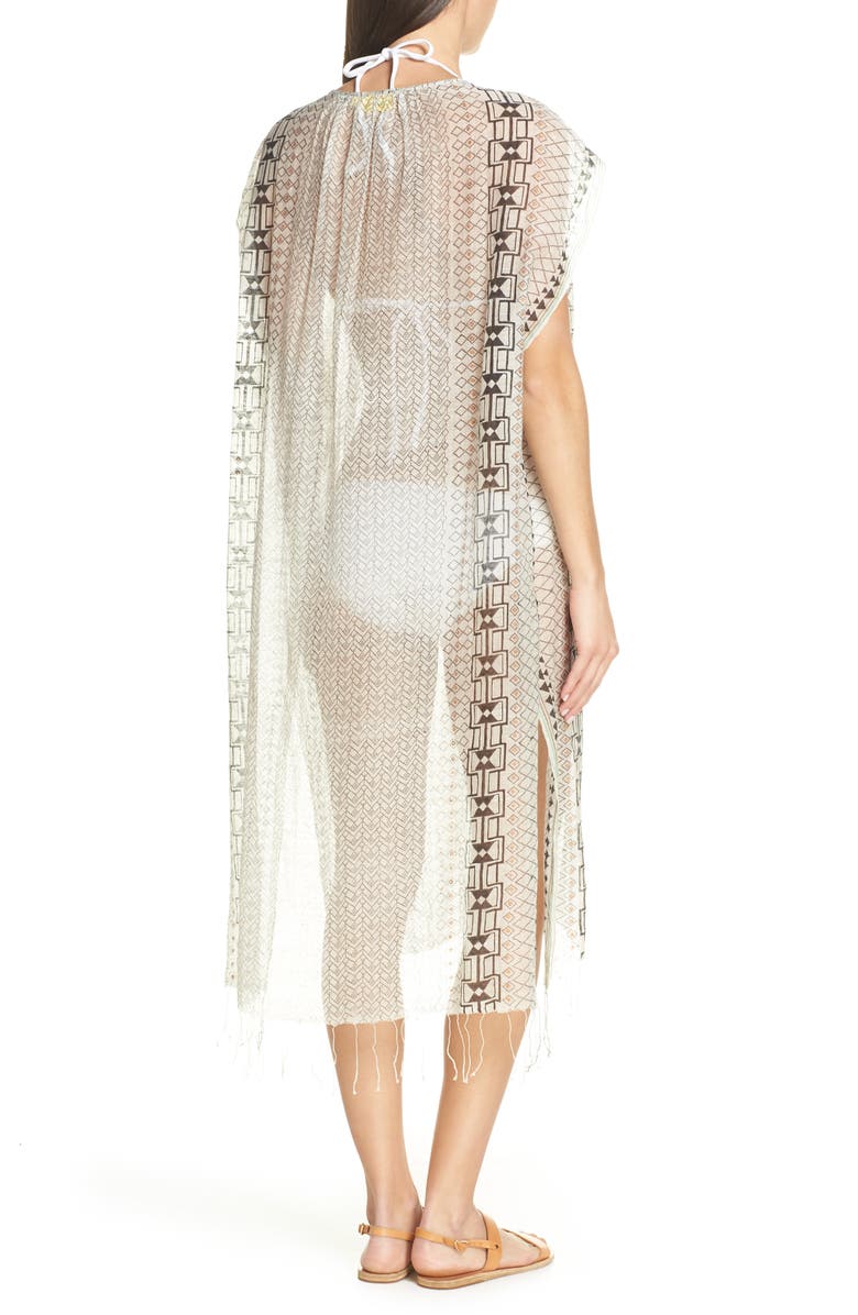 Roller Rabbit Aleph Finn Cover-Up Dress, Alternate, color, 