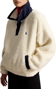 Polo Ralph Lauren Polo Bear High Pile Fleece Pullover