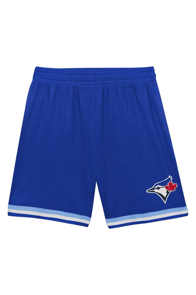 Toddler Fanatics Branded Royal Toronto Blue Jays Field Ball T-Shirt & Shorts Set, Alternate, color, Royal