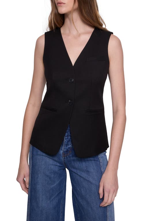 REBECCA MINKOFF REBECCA MINKOFF WILLA FITTED BUTTON-UP VEST