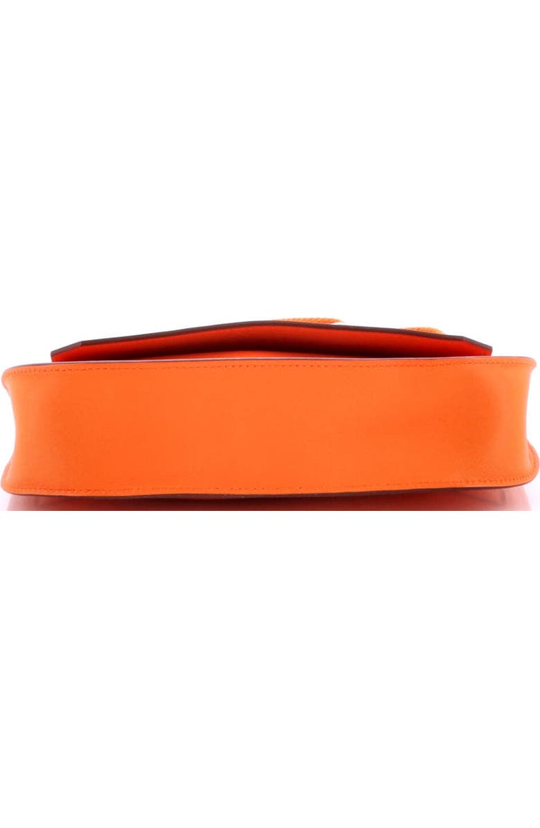 Pre-Owned Hermes Jypsiere Bag Swift Mini, Alternate, color, Orange Minium