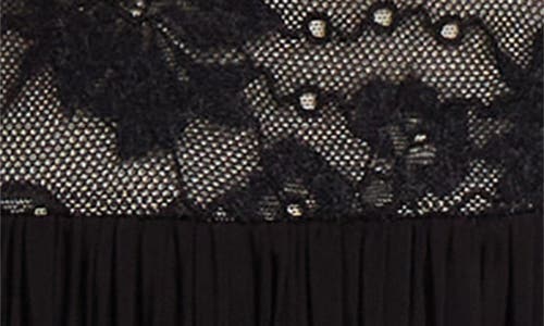 Zimmermann Rebellion Lace Inset Off The Shoulder Draped Dress In Black