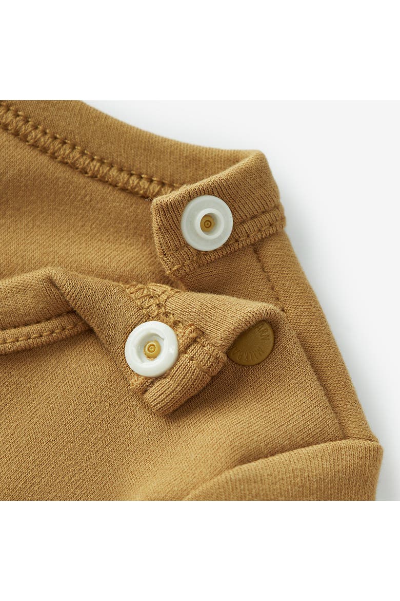Brushed Long Sleeve One Piece, Alternate, color, Peanut