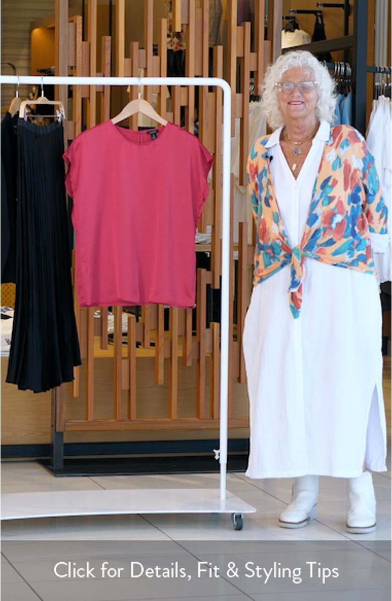 Charmeuse Top, sales video thumbnail