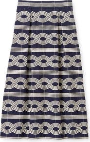 Cartolina Bea Embroidered Midi Skirt