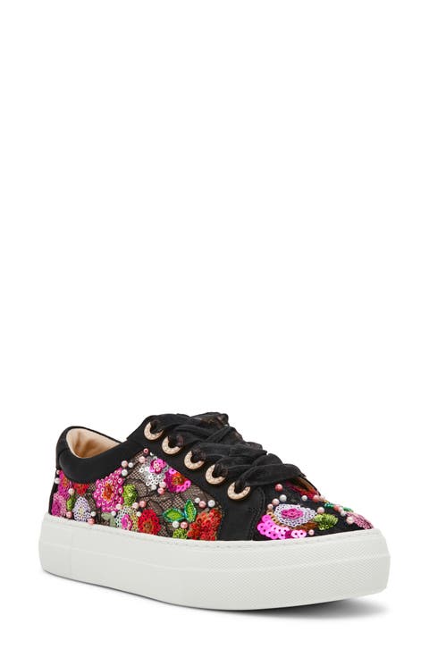 Bonny Sequin Platform Sneaker (Women)