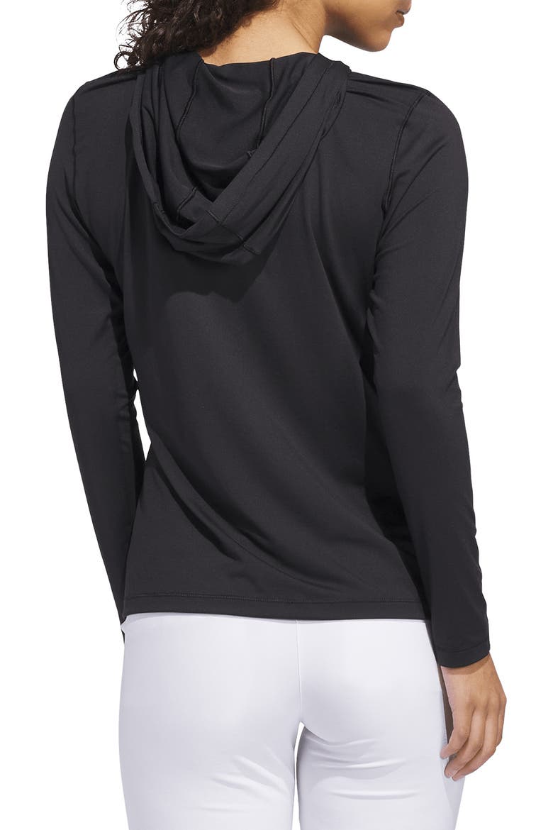 Performance Golf Hoodie, Alternate, color, BLACK
