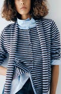 MANGO Cardigan & Scarf Set