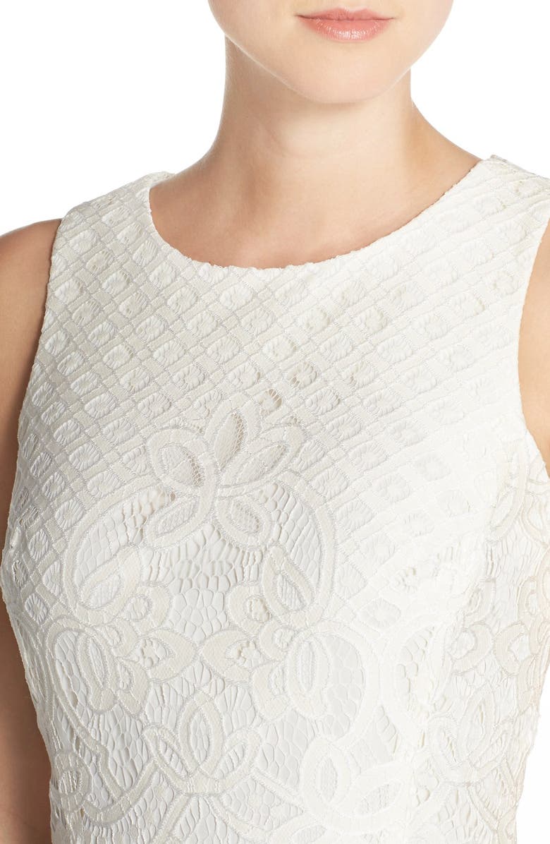 Gabby Skye Lace A-Line Dress, Alternate, color,