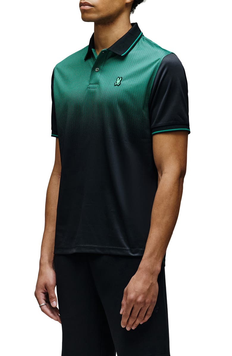 Psycho Bunny Bruce Ombré Knit Polo, Alternate, color,