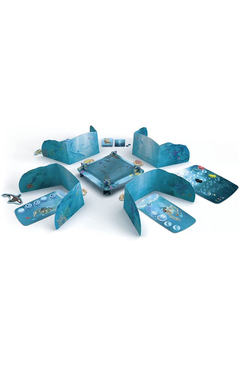 Sit Down! Dive Aquatic Board Game, Family Game, Ages 8+, Alternate, color, Multicolored