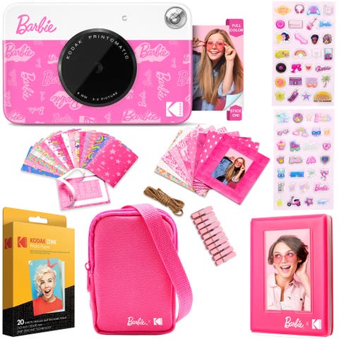 x Barbie Printomatic Camera Gift Bundle