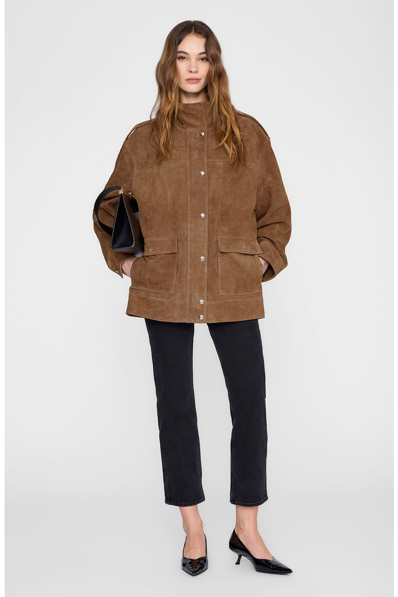 Roux Jacket, Alternate, color, Tobacco