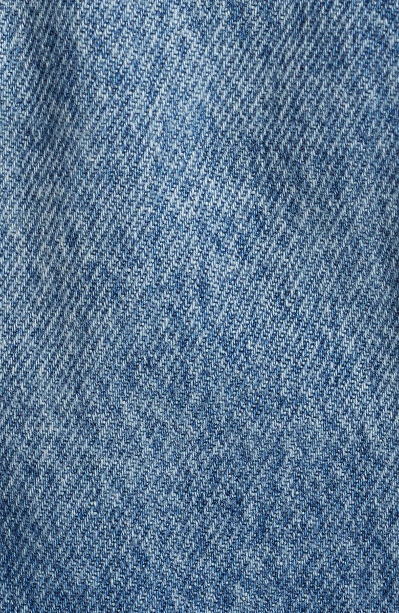 HIDDEN JEANS Distressed Denim Crop Cargo Jacket, Alternate, color, Medium Wash