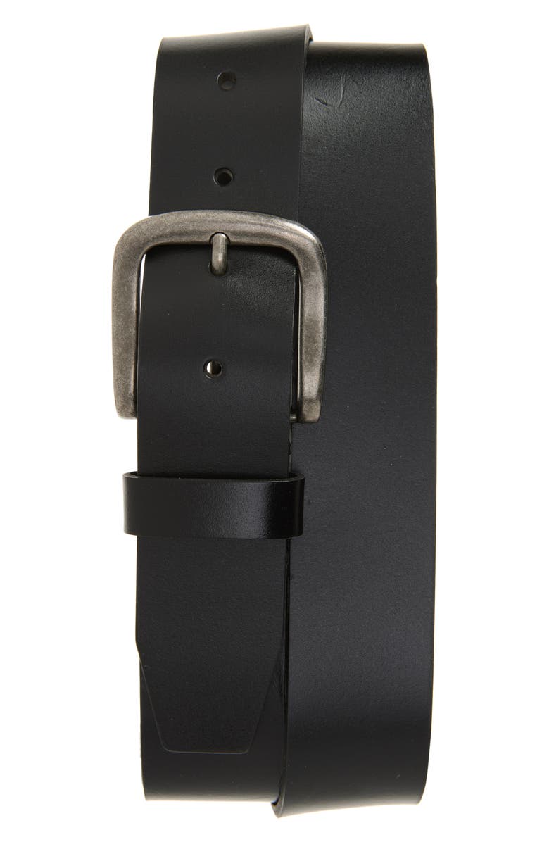 Nordstrom Ezra Rugged Leather Belt, Main, color,