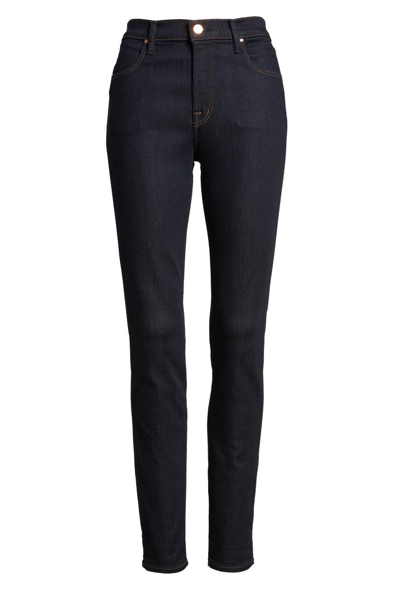 Maria High Waist Super Skinny Jeans, Alternate, color, AFTER DARK