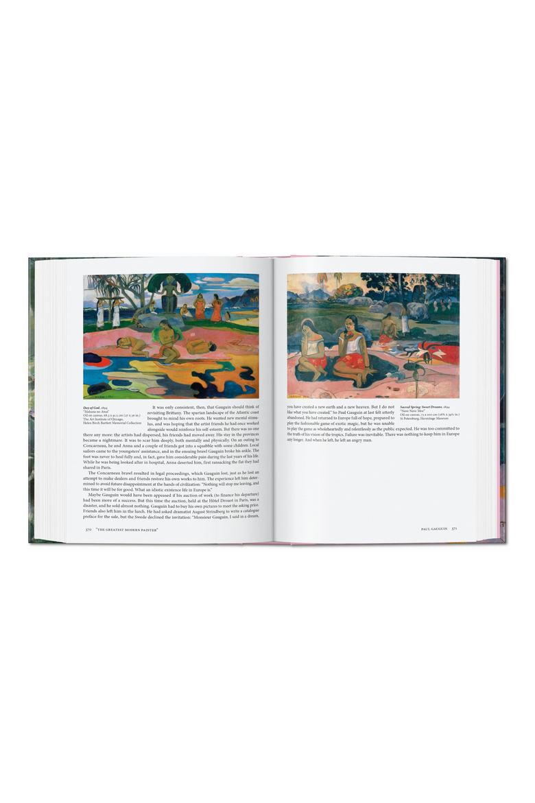 Art for All Impressionists Book, Alternate, color, Blue-Green