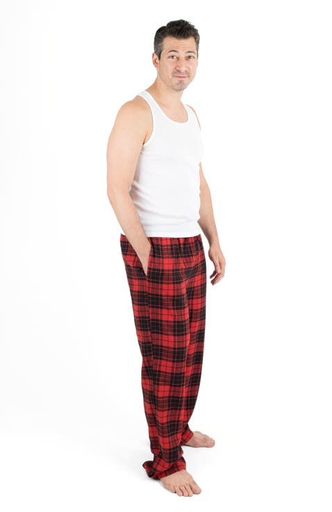 Men's Cotton Flannel Holiday Pajama Pants
