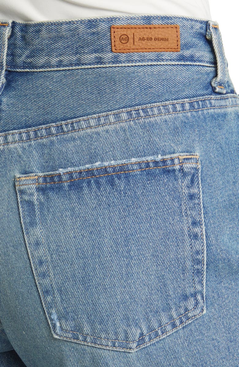 AG Alexxis Straight Leg Jeans, Alternate, color, 19 Years Reunion