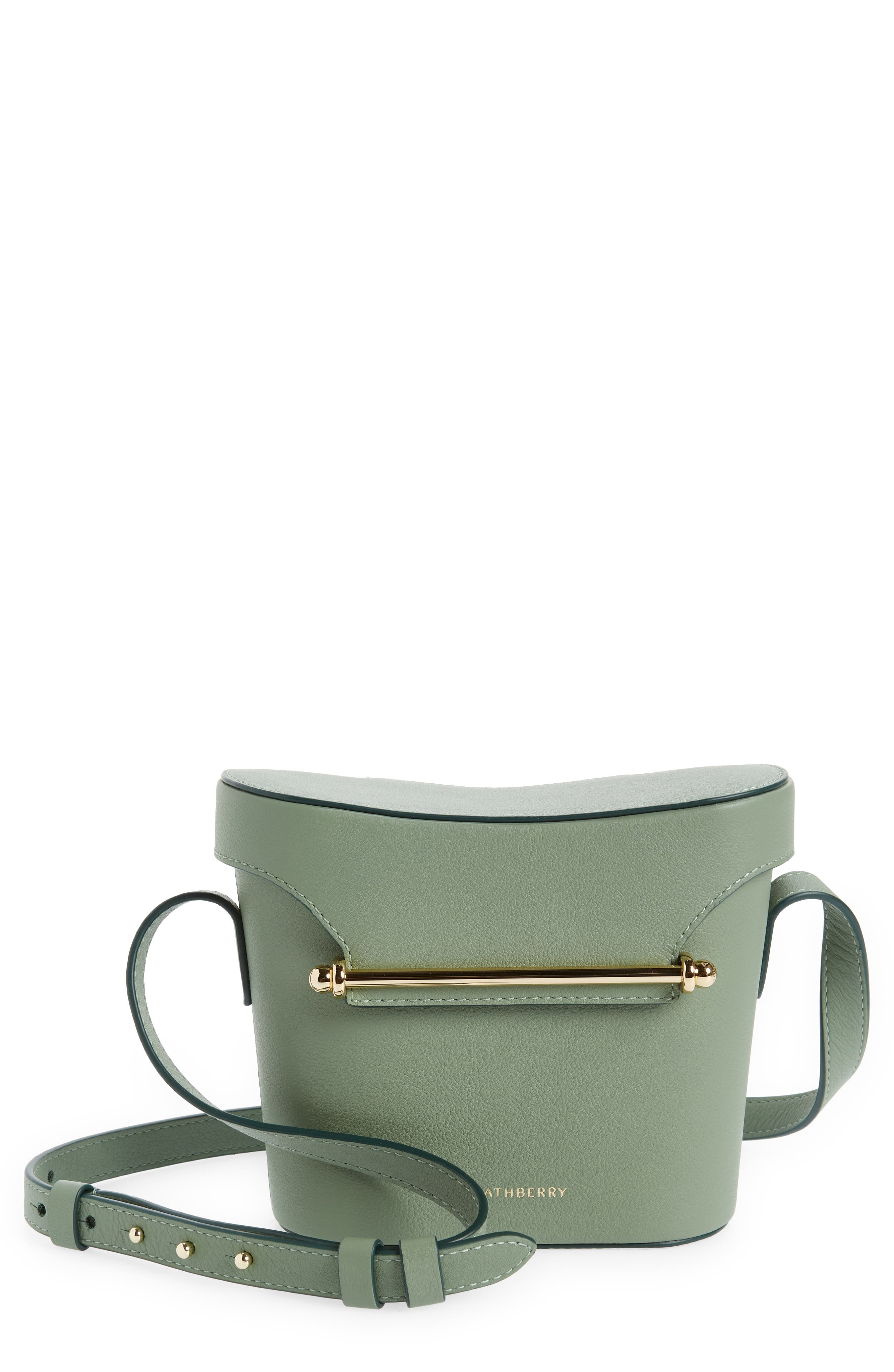 Strathberry Safari Leather Crossbody Bag, Main, color, 