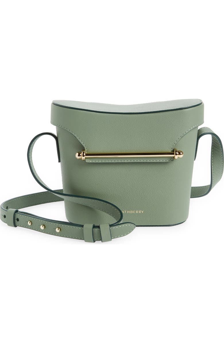 Strathberry Safari Leather Crossbody Bag, Main, color,