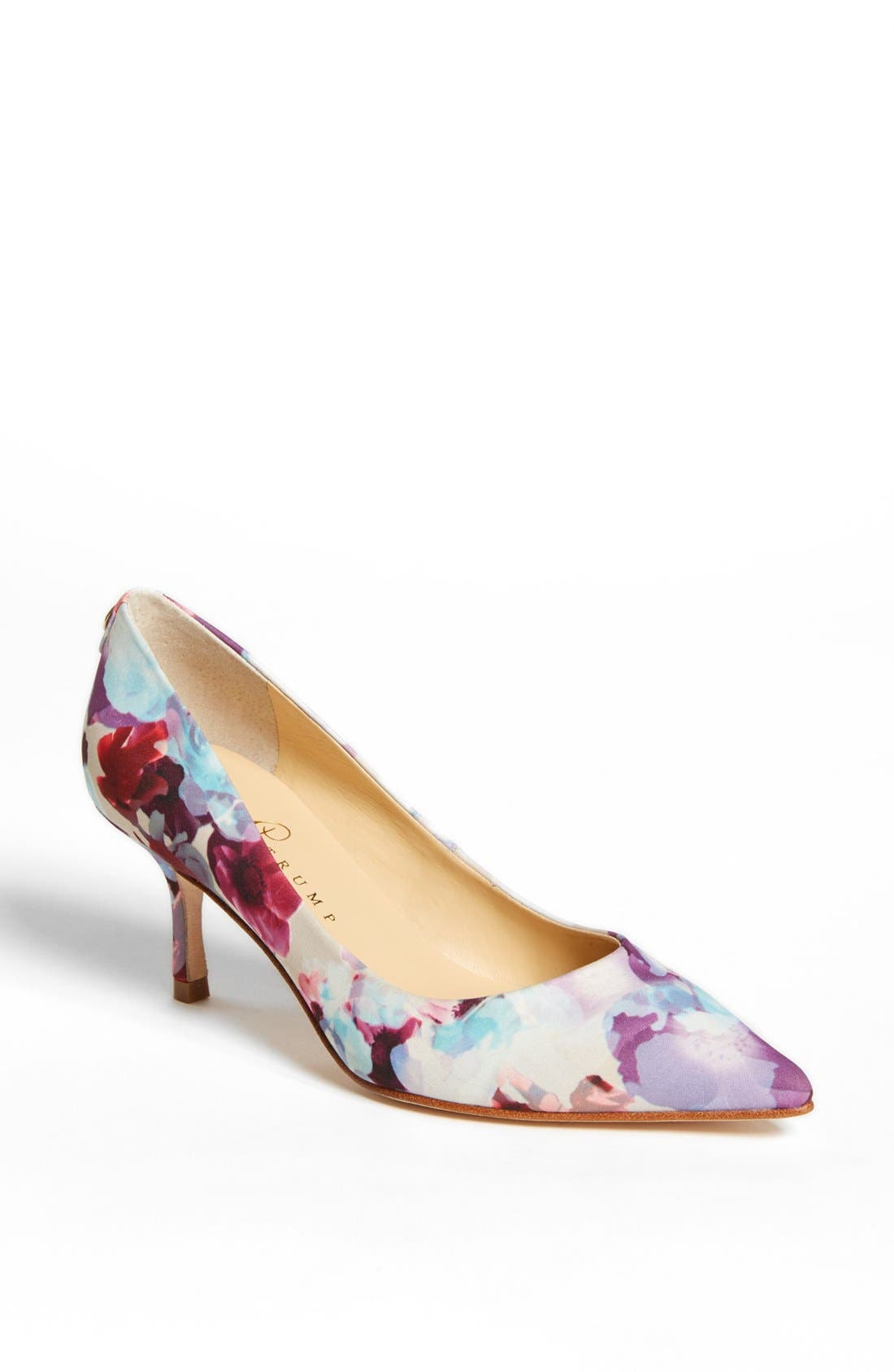 'Indico' Pump, Main, color, PINK/ PURPLE SUNFLOWER