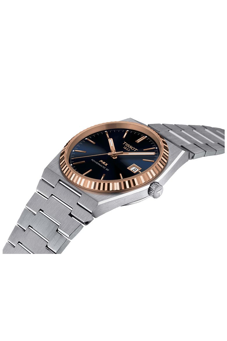 PRX Powermatic 80 Bracelet Watch, 40mm, Alternate, color, GREY