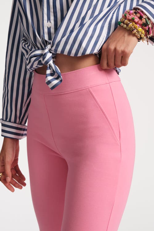 Shop Frances Valentine Wonder Pant Solid Stretch In Pink