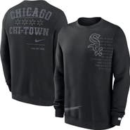 Nike Men's Nike Black Chicago White Sox Statement Ball Game Fleece Pullover Sweatshirt