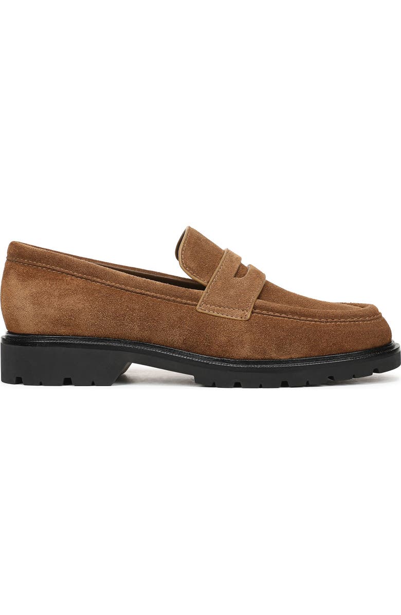 Vince Siena Lugged Penny Loafer, Alternate, color, Elmwood
