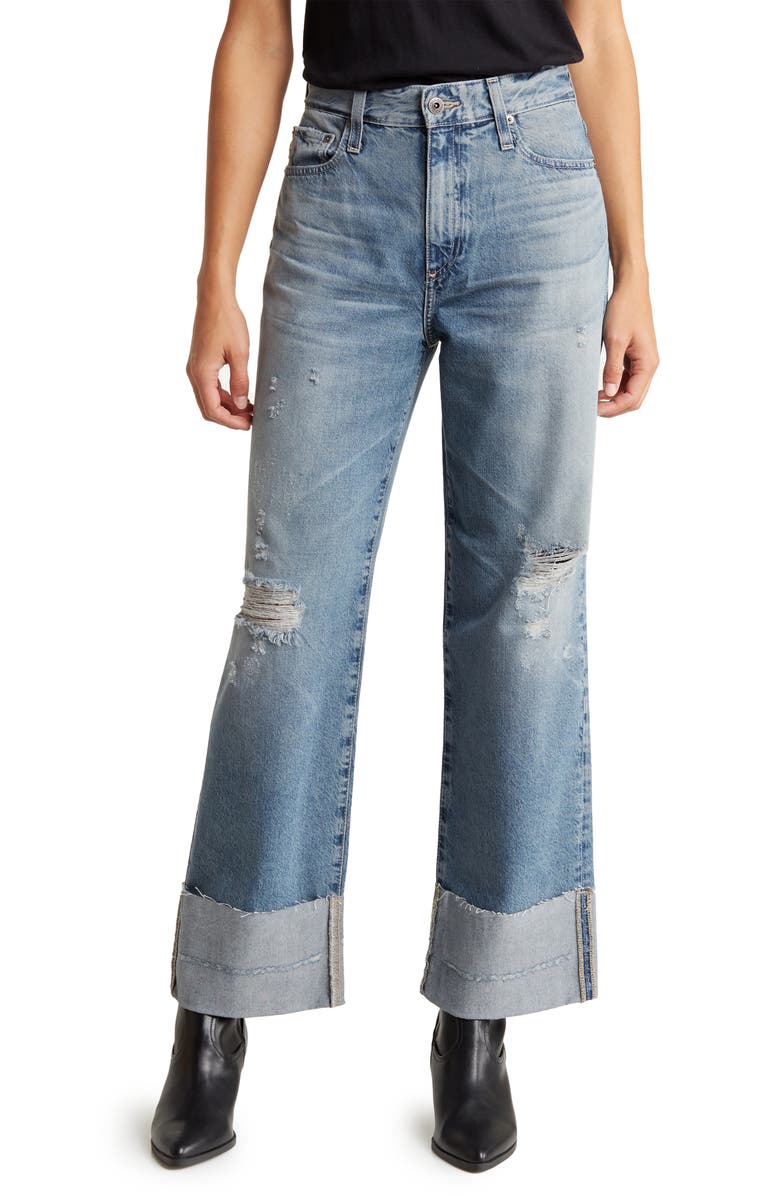 AG Tomas Wide Leg Jeans, Main, color, 