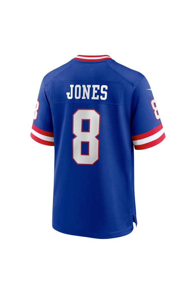 Men's Nike Daniel Jones Royal New York Giants Classic Player Game Jersey, Alternate, color, Royal