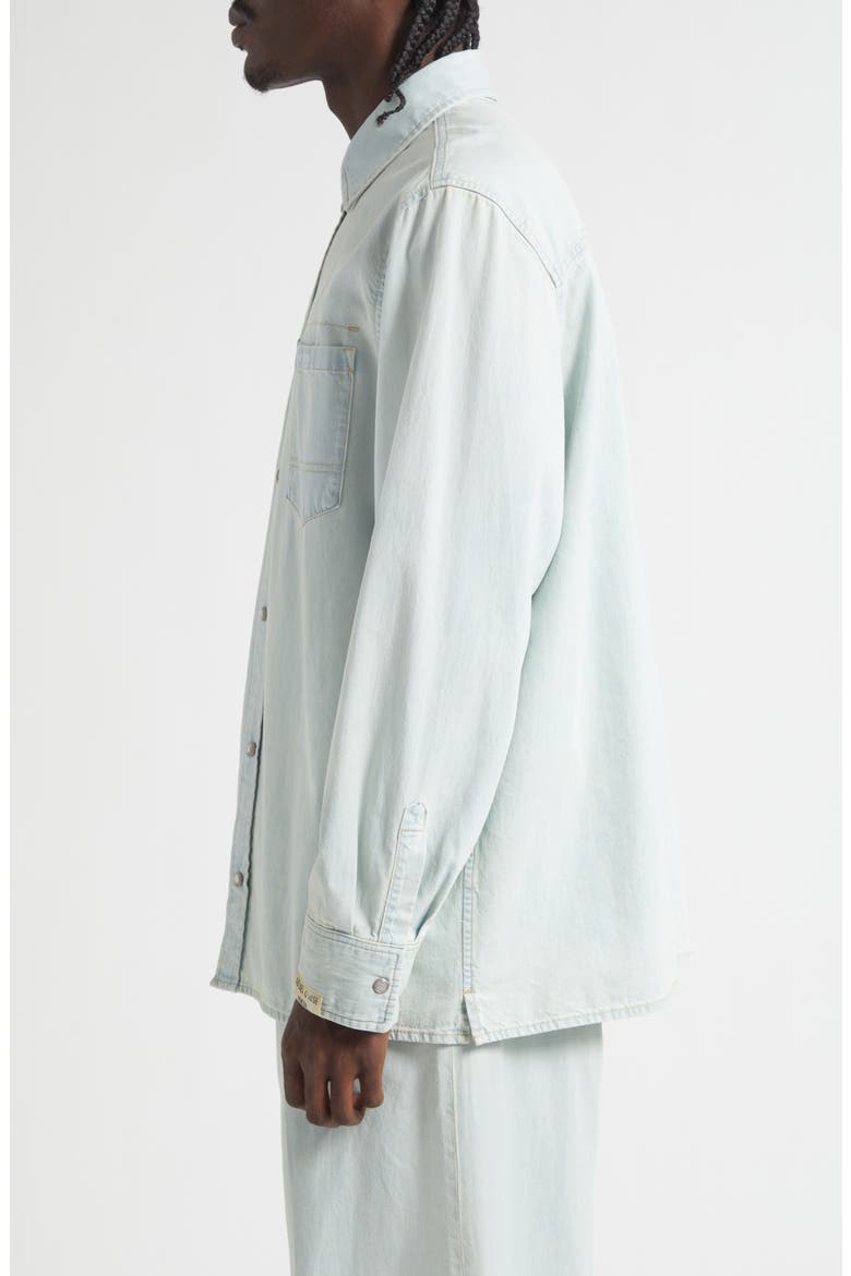 Journey Pedro Denim Overshirt, Alternate, color, LIGHT BLUE