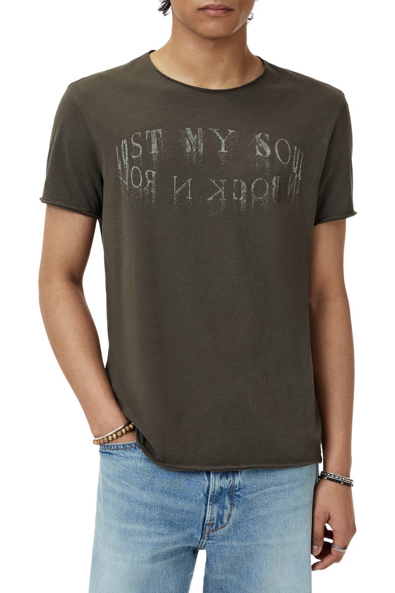 Lost My Sould Graphic T-Shirt, Main, color, MUSHROOM