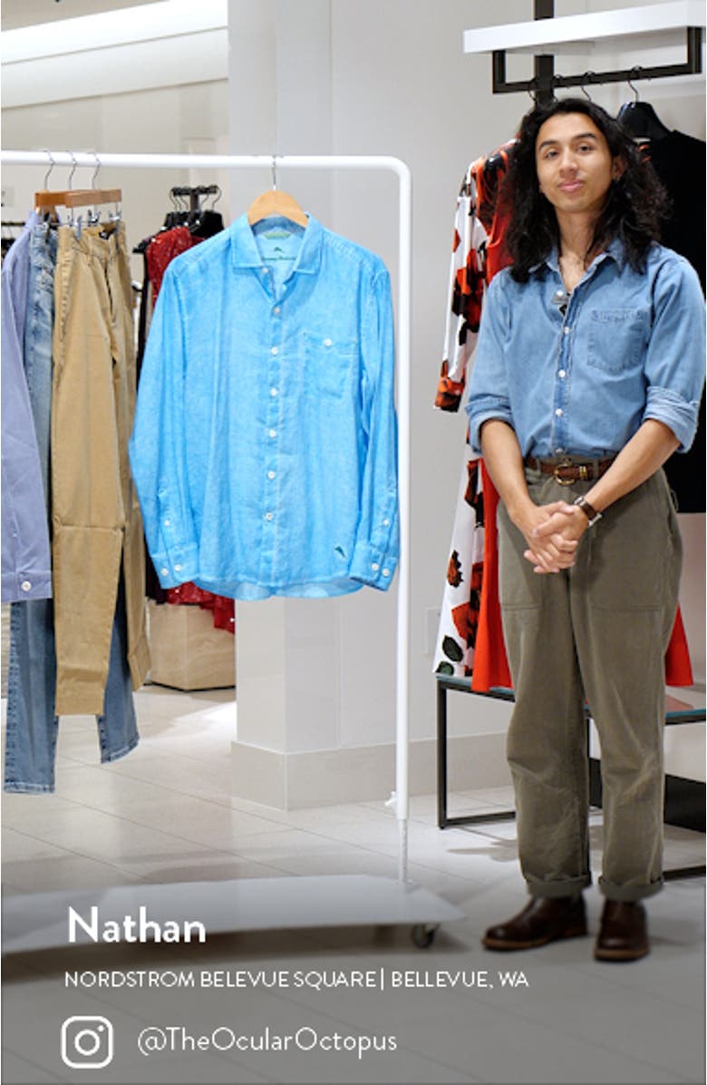 Breeze Linen Blend Shirt, sales video thumbnail