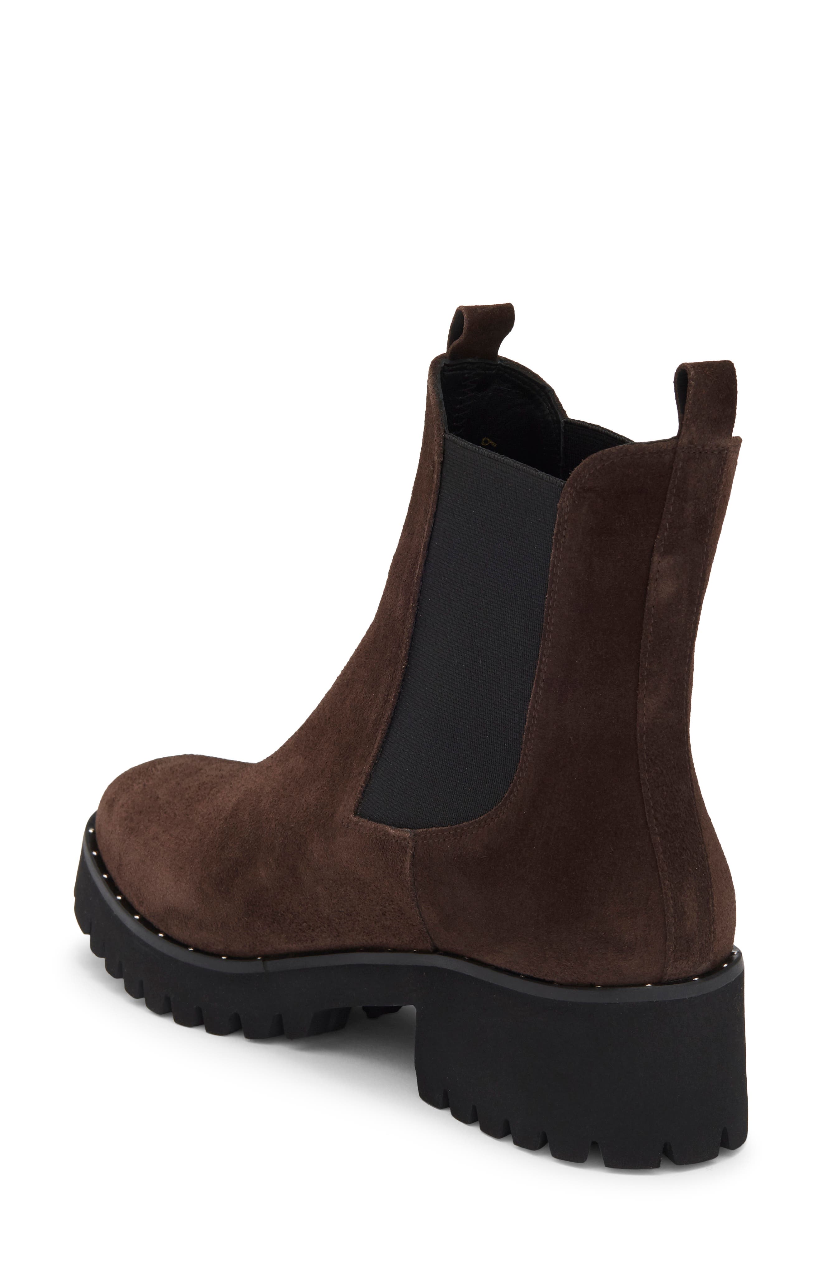 Frēda Salvador Brooke Waterproof Chelsea Boot, Alternate, color, ESPRESSO SUEDE WR