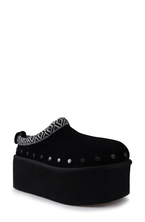 Candie's Salina Platform Slipper in Black 