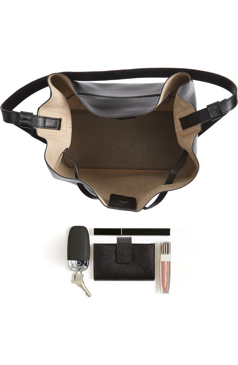 LODIS Los Angeles Lodis Large Halina Leather Bucket Bag, Alternate, color,