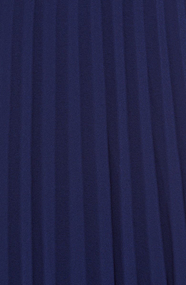 Anne Klein Pleated Georgette Midi Skirt, Alternate, color,