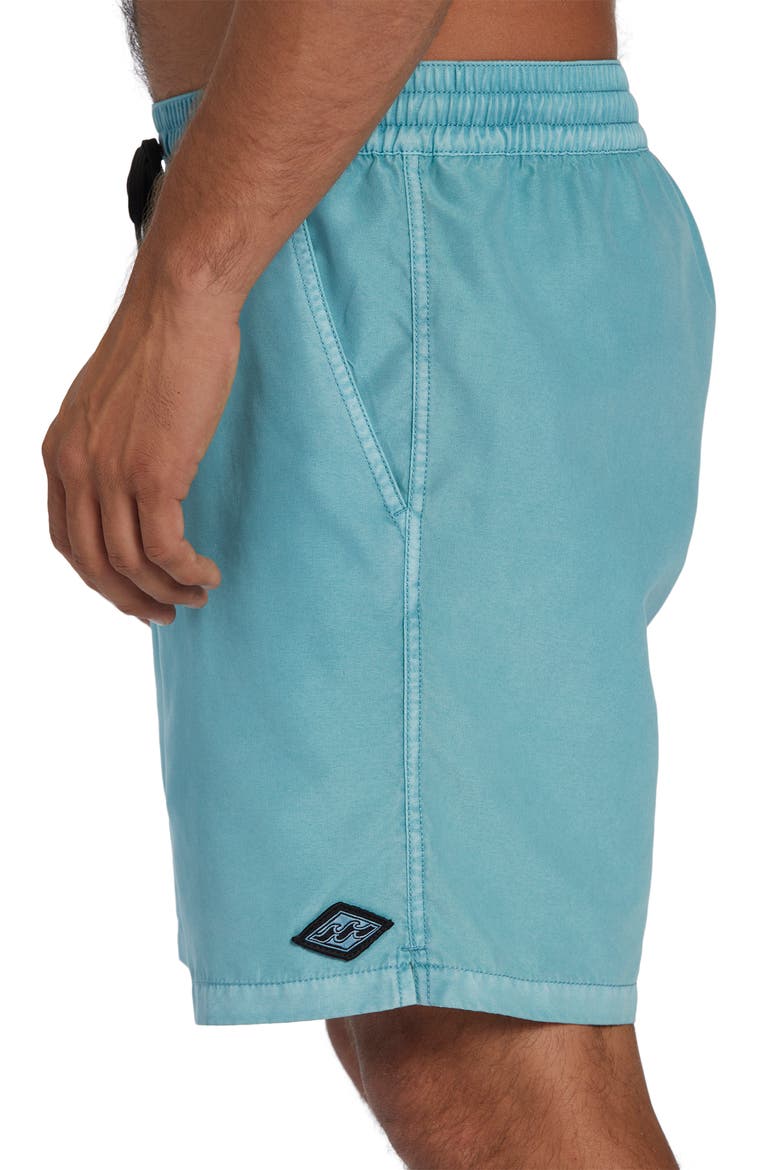 All Day Layback Swim Trunks, Alternate, color, DUSTY BLUE
