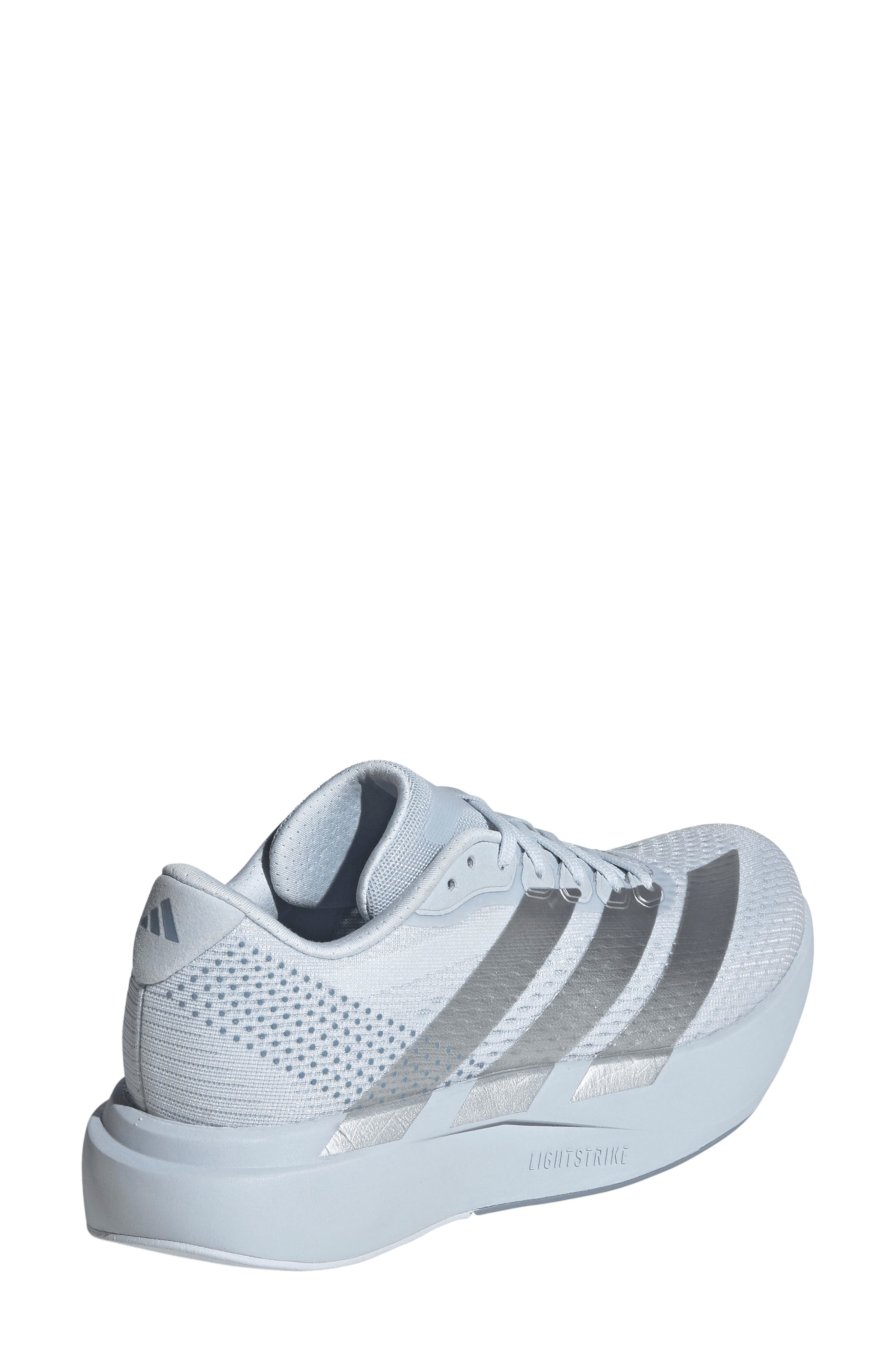 Adizero Pacer Running Sneaker, Alternate, color, HALO BLUE/ SILVER/ BLUE