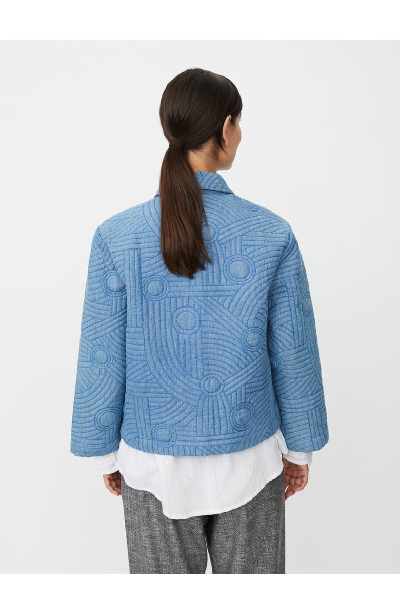 Masai Copenhagen Jalindra Long Sleeve Quilted Jacket, Alternate, color, Basic Denim